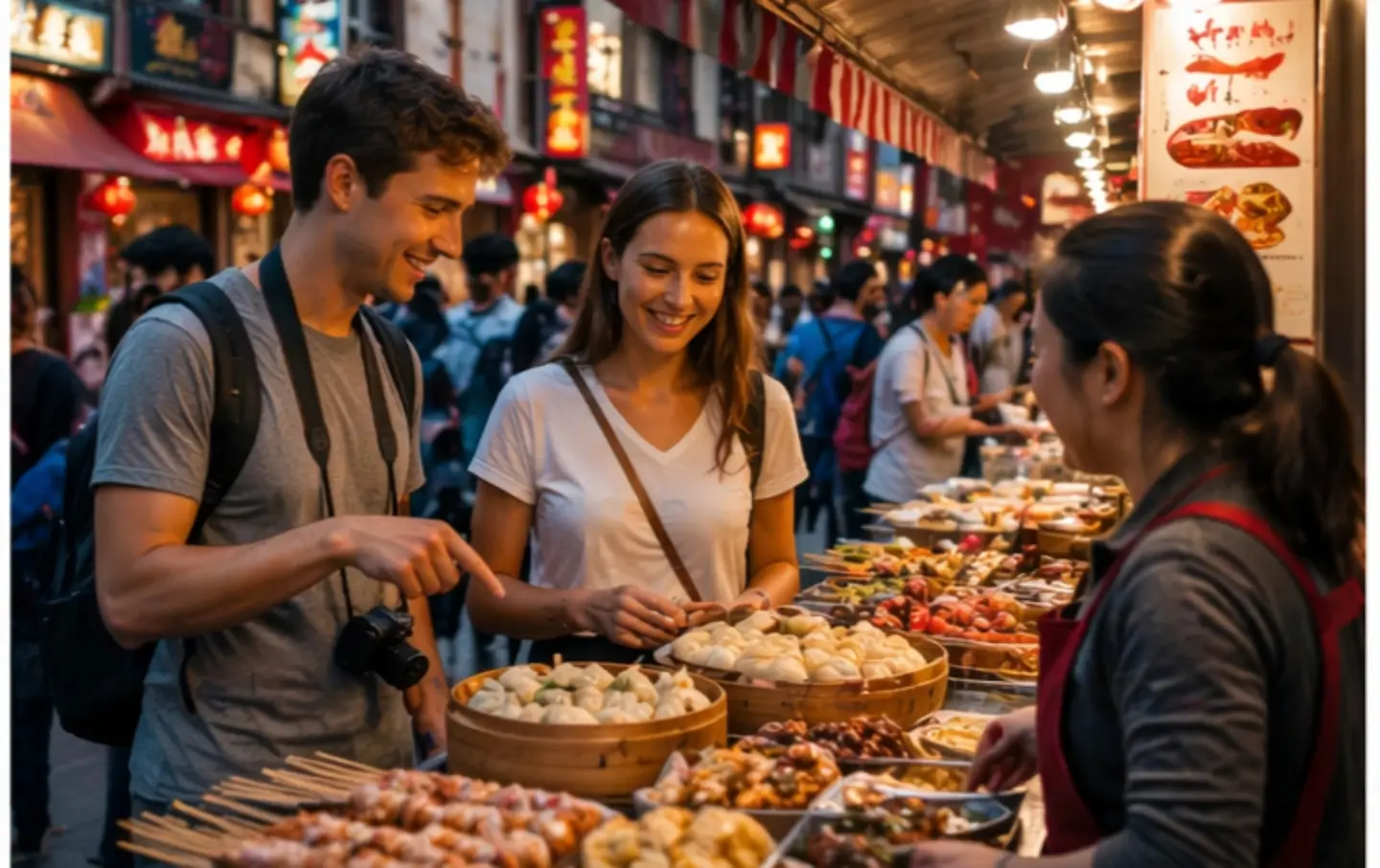 local markets and street food cultural experience China