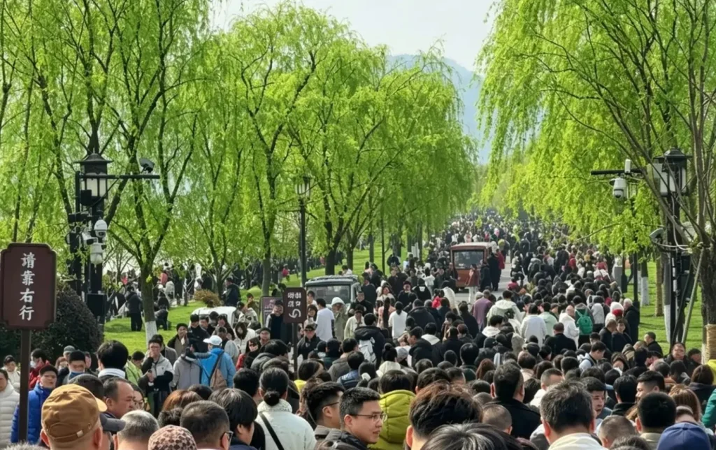 hangzhou-west-lake-willow-path-crowd-guided-tours